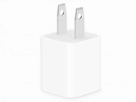 Apple USB Charger adapter US Plug Converter AC/DC 5W A1400 Wall Charger European Plug Adapter for iPad, iPhone 5/6/6s/7 (Simple Package)