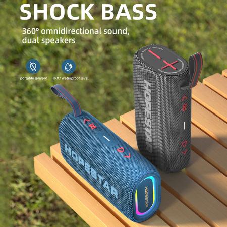 HOPESTAR H55 Portable Waterproof Bluetooth Speaker